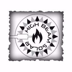 High Beam Solar Glass Co logo